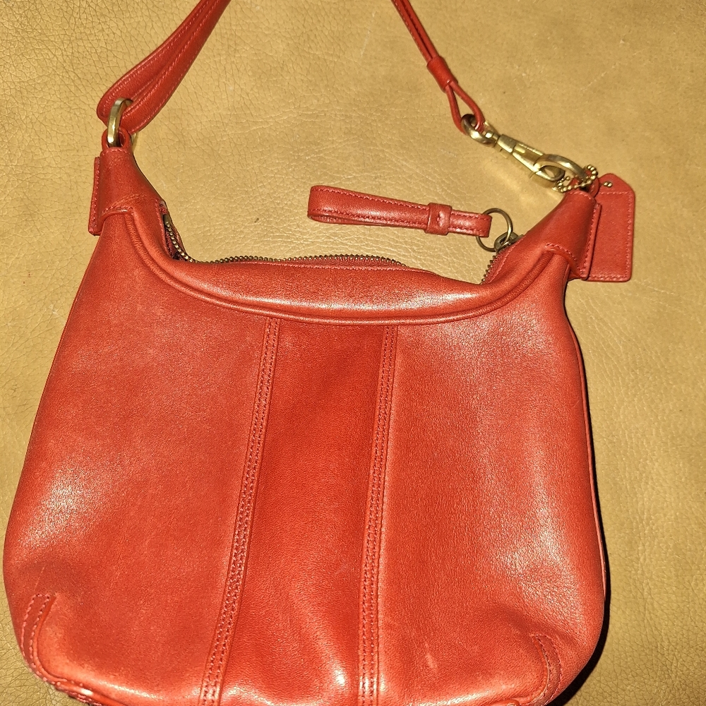 SMALL LITTLE COACH RED BAG